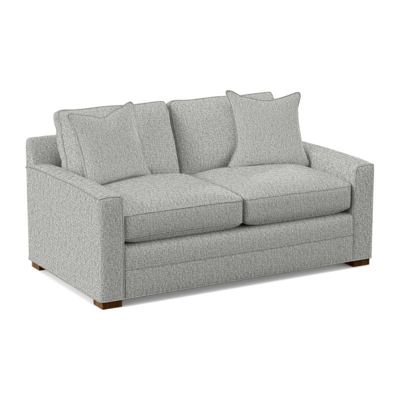 Summerton Upholstered 71.5'' Sofa, Tarbee Dove, Havana