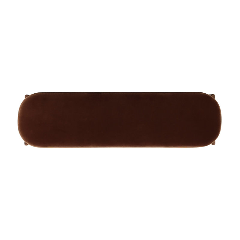Kirby Upholstered Bench, Surrey Ochre