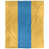 Jaune / bleu royal / doré