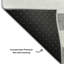 Tapis gris Cerrito AMF528 lavable à la machine de qualité supérieure-103947071