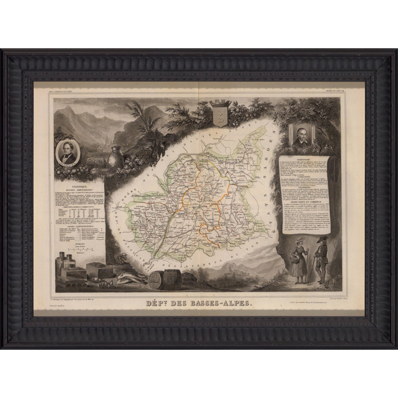 Wine Regions Of France VII Print