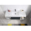 Ensemble de meuble-lavabo mural simple 60,25 po Bilodeau