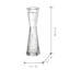 Photophore en verre 10,4 po