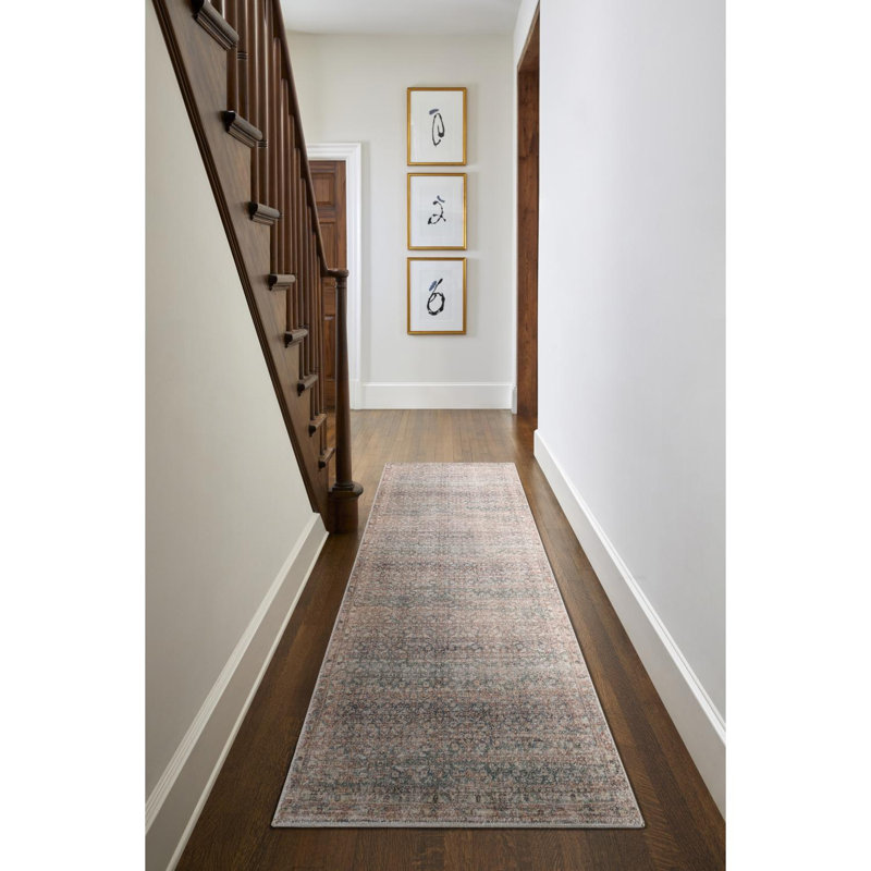 Tapis tissé à la machine Becki Owens x Livabliss Marlene, Tapis de couloir 2 pi 7 po x 7 pi 3 po