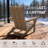 Outdoor Folding Adirondack Chair -123349691