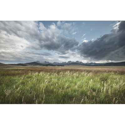 Sawtooth Mountains Idaho par Alan Majchrowicz - Photographie sur toile tendue