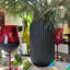 Vase Iconic Scandi noir mat, 11,75 pouces