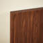 King Size Lift Up Storage Bed Frame, Wooden Corrugated Curved Lines, Hydraulic Storage/No Box Spring Needed