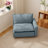 Gracey Linen Upholstery One-Armed Chair-2000704160
