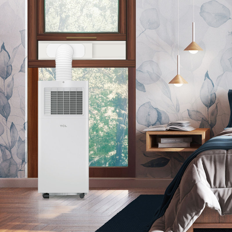TCL 5,100 BTU SACC (8,500 BTU ASHRAE) Smart Portable Air Conditioner, 5000 BTUs