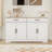 55.91" Farmhouse Buffet With 2 Drawers And 4 Doors-294857115