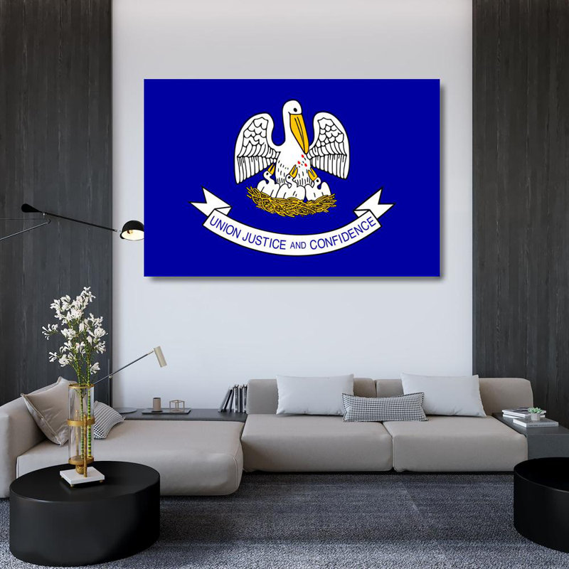 Louisiana State, H 32 po x l 48 po