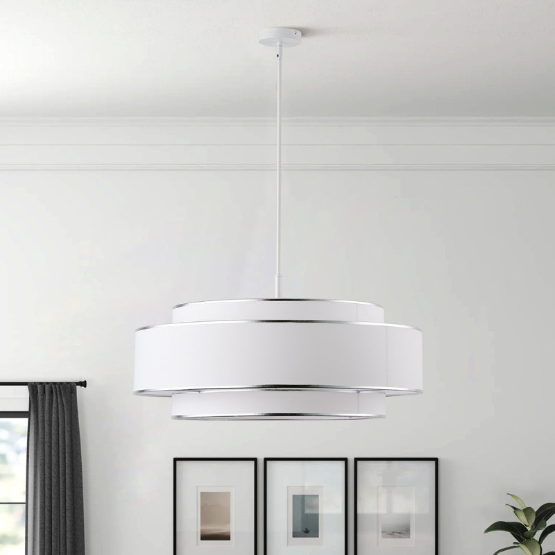 Luminaire suspendu en fer 6 lumières