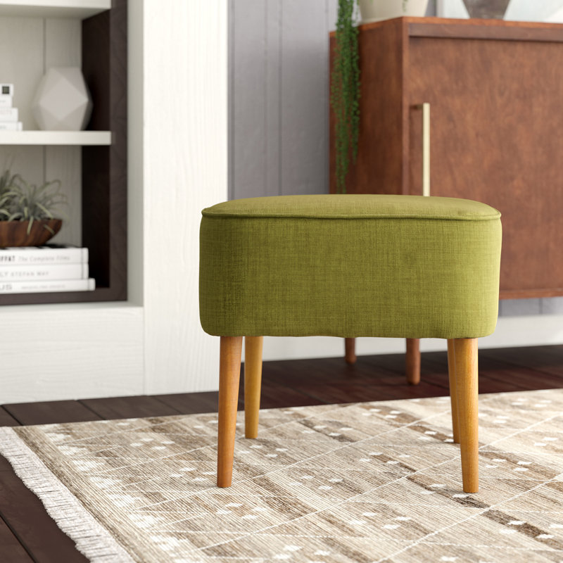 Velvet Ottoman, Sweet Pea