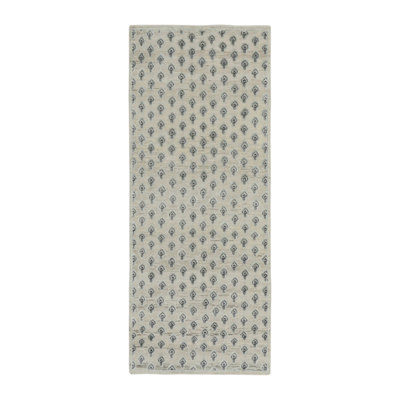 Handmade Silk Geometric Area Rug