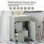 Armoire de meuble-lavabo 24 po avec lavabo en céramique, 2 tiroirs, 1 porte-125514687