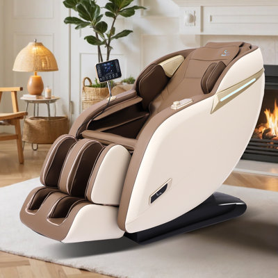 MassaMAX MD906 Massage Chair Full Body Zero Gravity Recliner Shiatsu Yoga Stretch SL Track Heating, Full Body Airbags Foot & Calf Massage