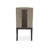 Bahily 14'' H Fabric Upholstered Oak Parsons Chair