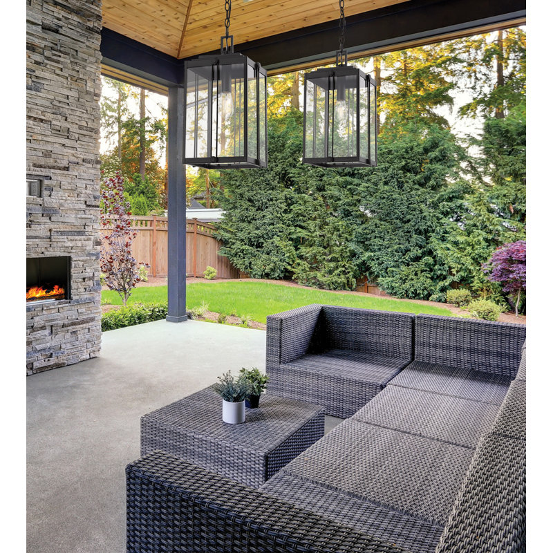 Charlton Home® Outdoor Hanging Lantern
