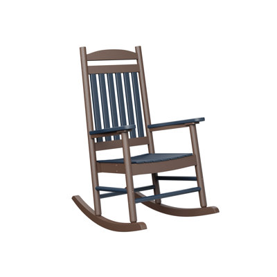 Casual Back Outdoor Rocker Chair