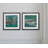 'Azure' 2 Piece Framed Print Set-27610052