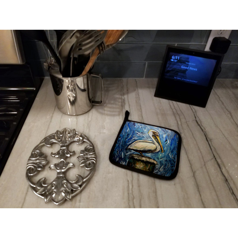 Caroline's Treasures Martin Welch New Artwork Polyester Potholder Set