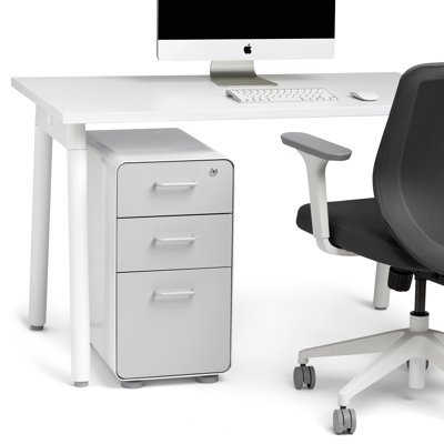  Stow Slim 3-Drawer Cabinet, Without Caster