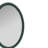 Varsha Oval Glossy Hunter Green Mirror-348517941