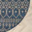 Marshanna Nord Trellis Grey Indoor/Outdoor Flat-Weave Area Rug-88868336