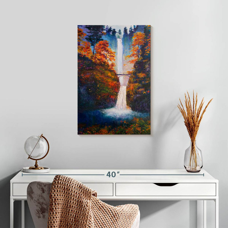 Alvord Multnomah Falls, H 24 po x l 16 po