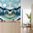 Abstract Mountains Peel & Stick Abstract Border-93867635