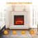 18'' Electric Fireplace With Remote Control