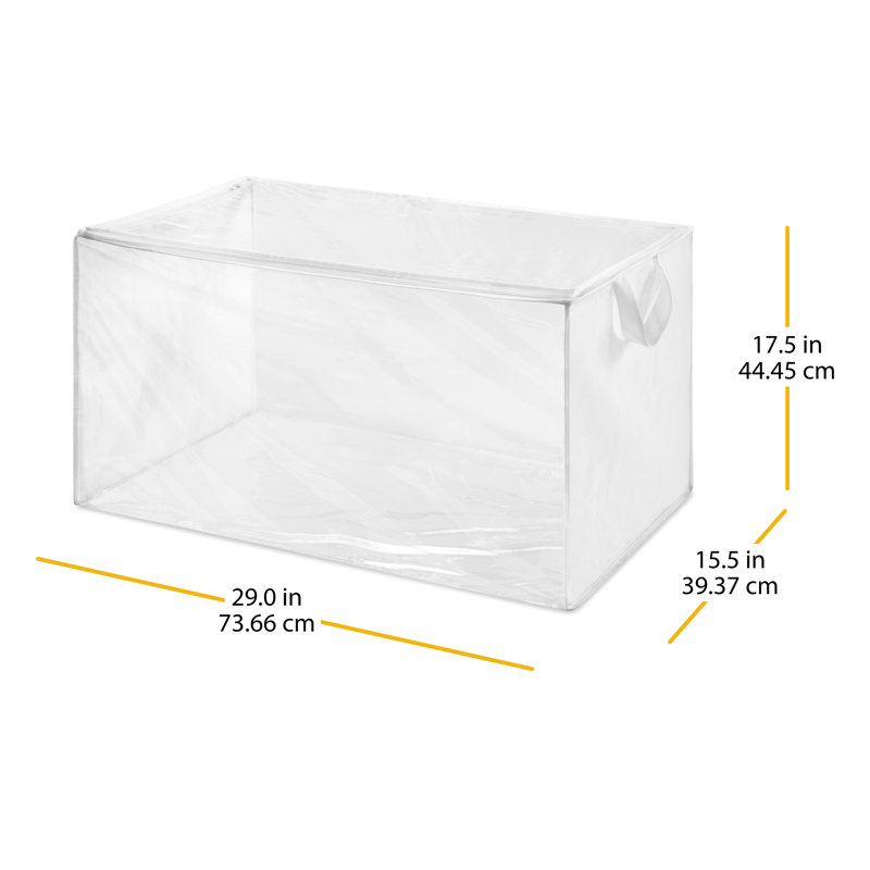 Rangement sous le lit plastique jumbo