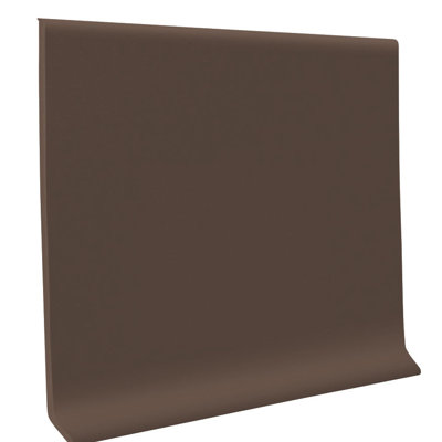 700 Series (TPR) Rubber 4" H x 48" L x 1/8" Thick Cove Wall Base Color 147 Light Brown