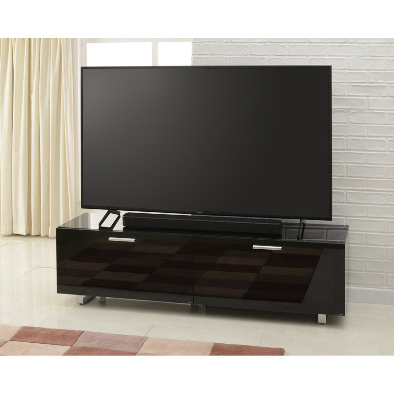 Northway Unfinished TV Stand for TVs up to 75", Black