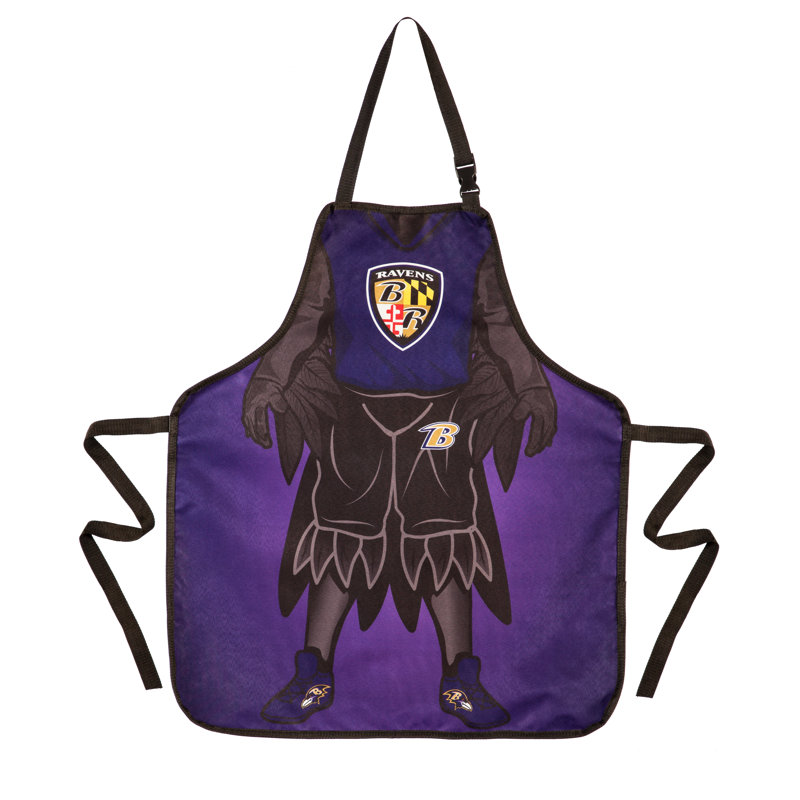 NFL Double Side Grilling Apron, Baltimore Ravens