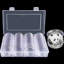 60PC 40MM Transparent