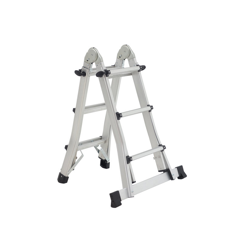 12 - Step Aluminium Lightweight Folding Multi-Position Ladder