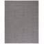 Tapis ivoire / noir en coton tissé à plat à la main à motif géométrique Bester-20947120