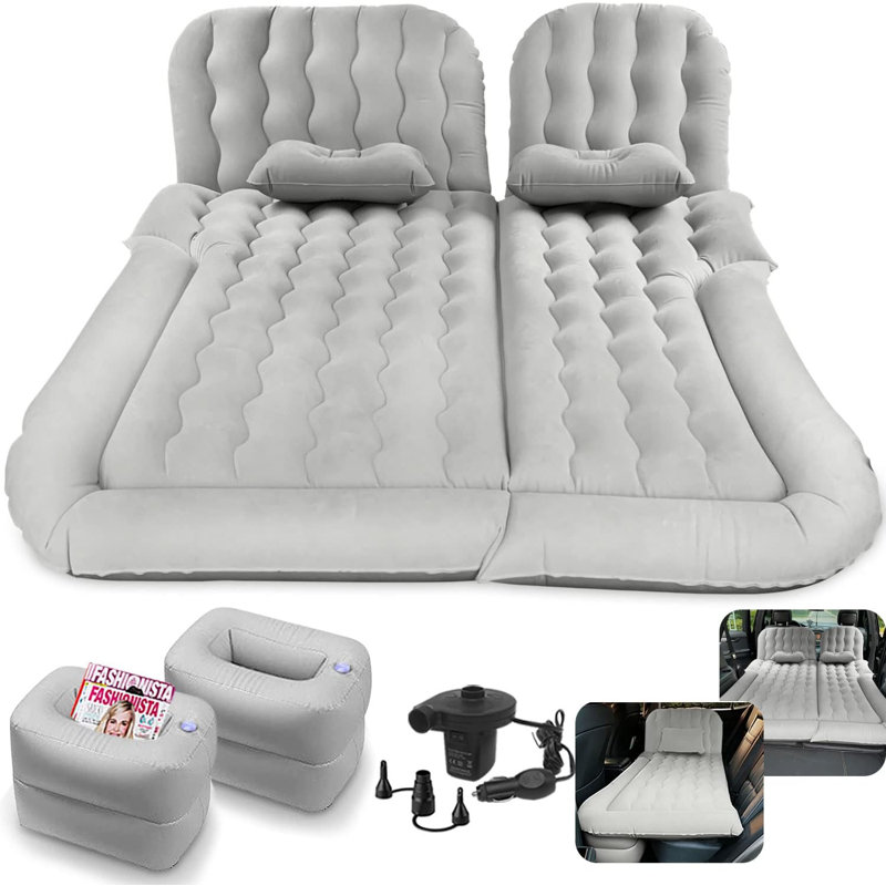 Matelas gonflable de 4 po, Gris