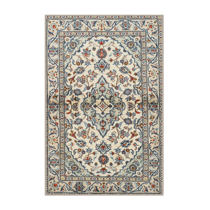 Gris oriental oriental/beige Tapis décoratif, Rectangle 3 pi x 5 pi