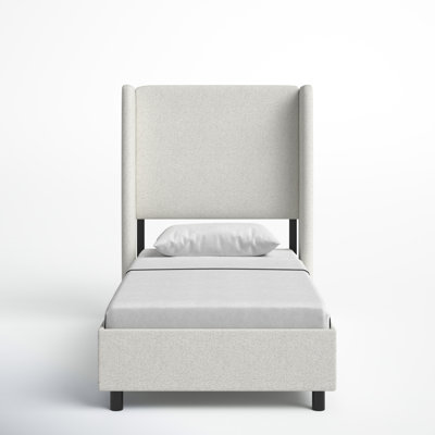 Tilly Upholstered Wingback Bed
