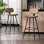Tabouret de bar 29,33 po Liela (ensemble de 2)