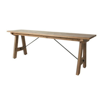 Trapeze Dining Bench