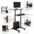 Kam Adjustable Metal Base Standing Desk-1625106232