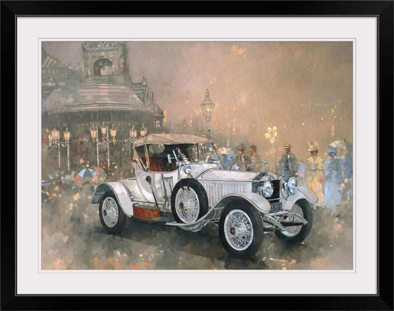 «Biggleswade Ghost in Scarborough» par Peter Miller, reproduction d'art, H 22 po x l 30 po x P 1,5 po, Toile