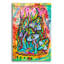  «The Fungus Parmi Nous» par Dean Russo, art mural en verre acrylique, 24 po x 36 po-903300048