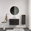 Meuble-lavabo mural avec lavabo en céramique intégré et grand rangement-1368432558