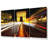 Arc De Triomphe At Night - 3 Piece Wrapped Canvas Print-1168637843