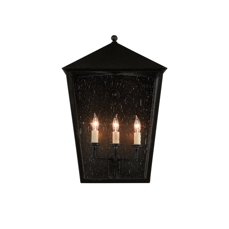 Bening 3 - Light Outdoor Wall Lantern, Midnight